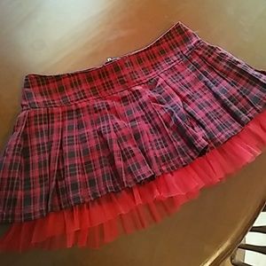 Plaid skirt